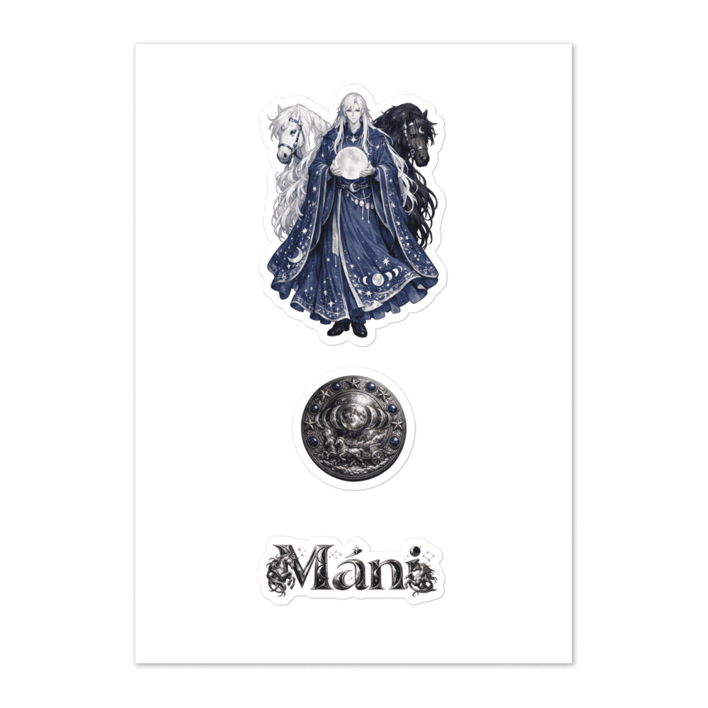 Máni Seal Sticker Set