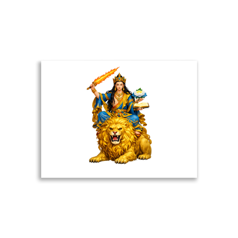 Mañjuśrī Mascot Art Print