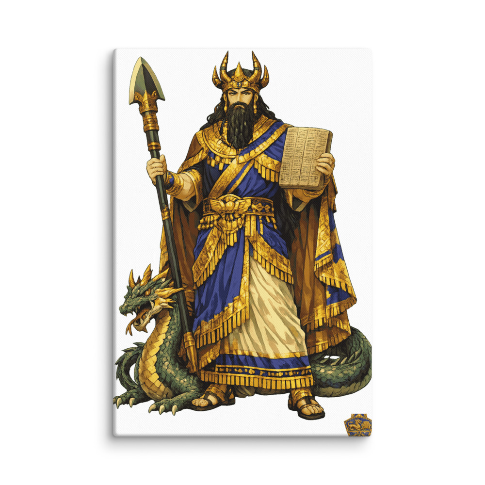 Marduk Mascot Canvas