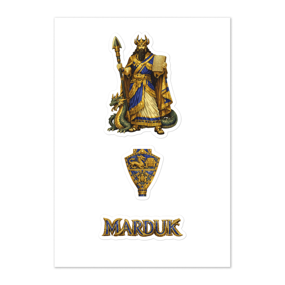 Marduk Seal Sticker Set