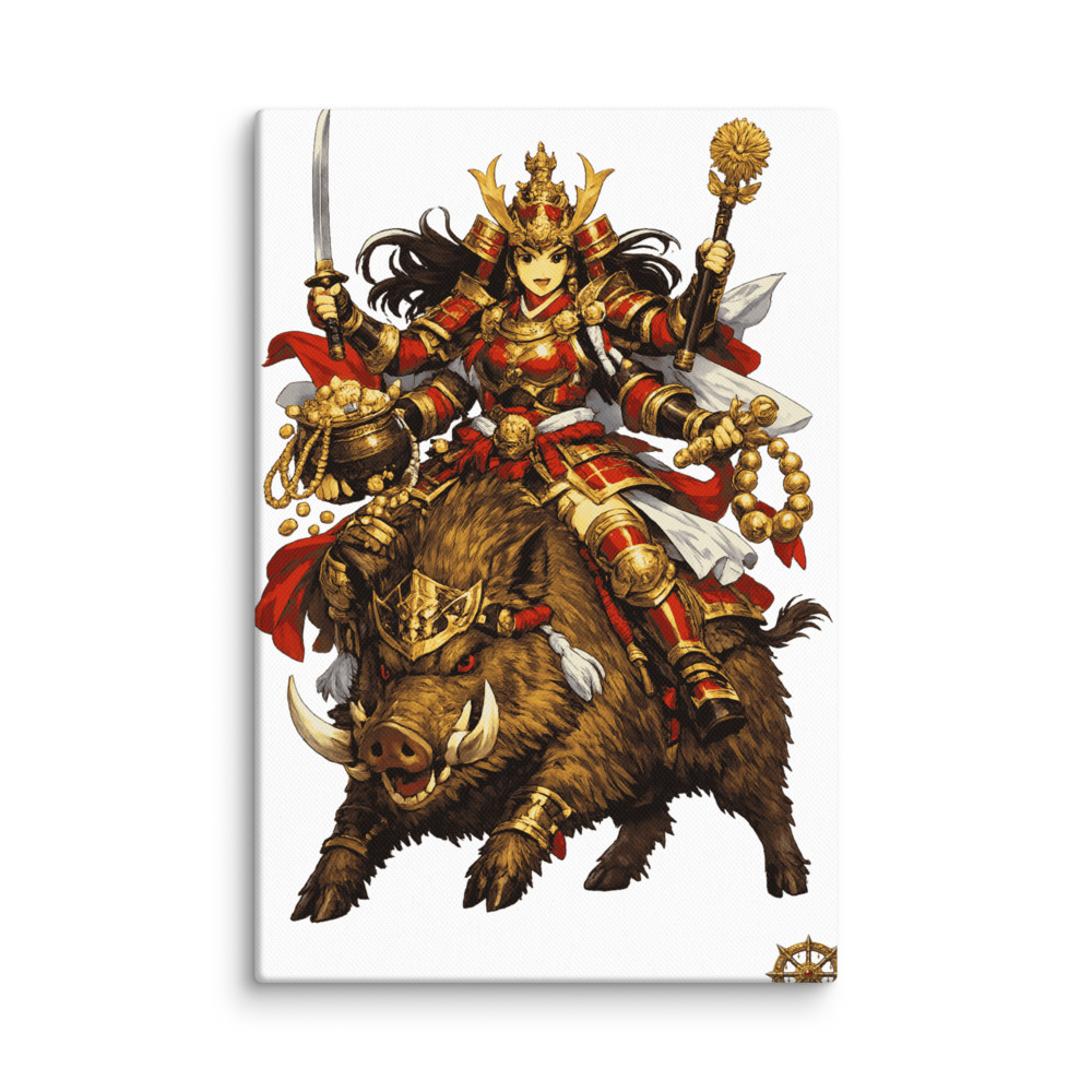 Marishiten Mascot Canvas