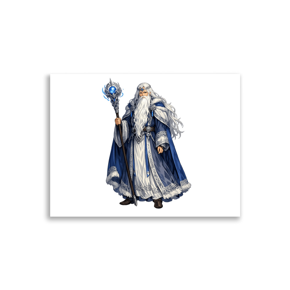 Math Mascot Art Print
