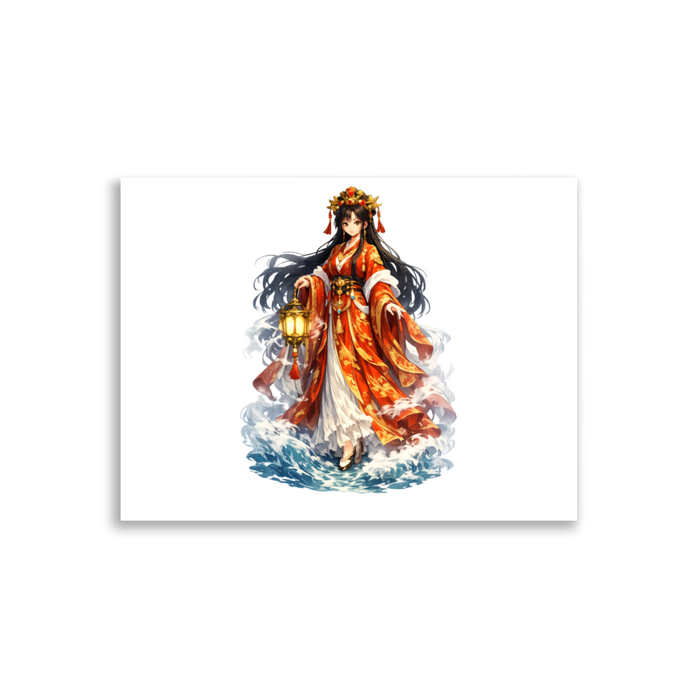 Māzǔ Mascot Art Print