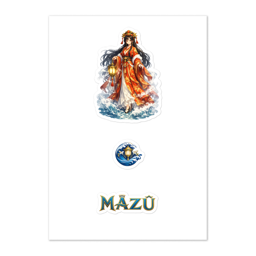 Māzǔ Seal Sticker Set