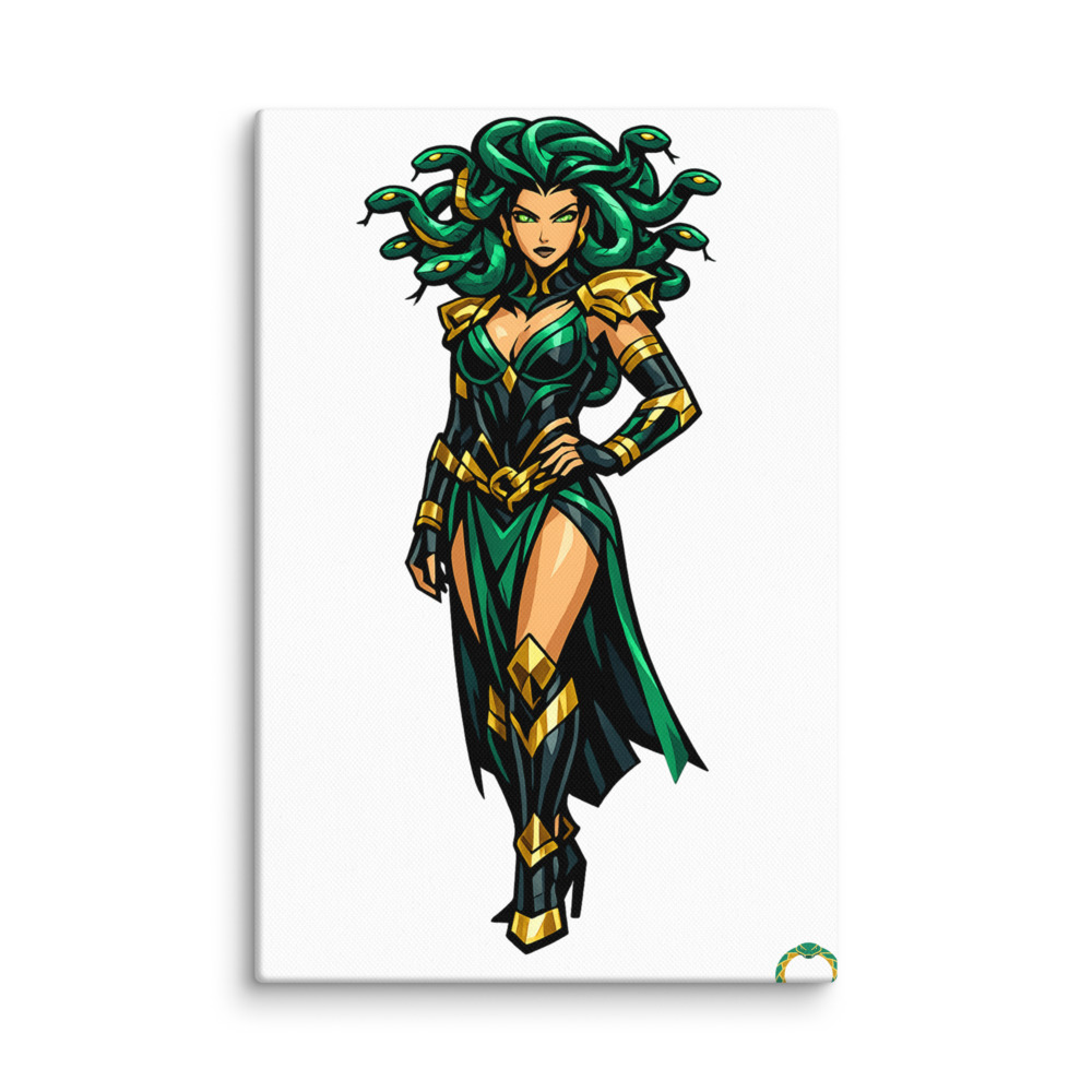 Médousa Mascot Canvas