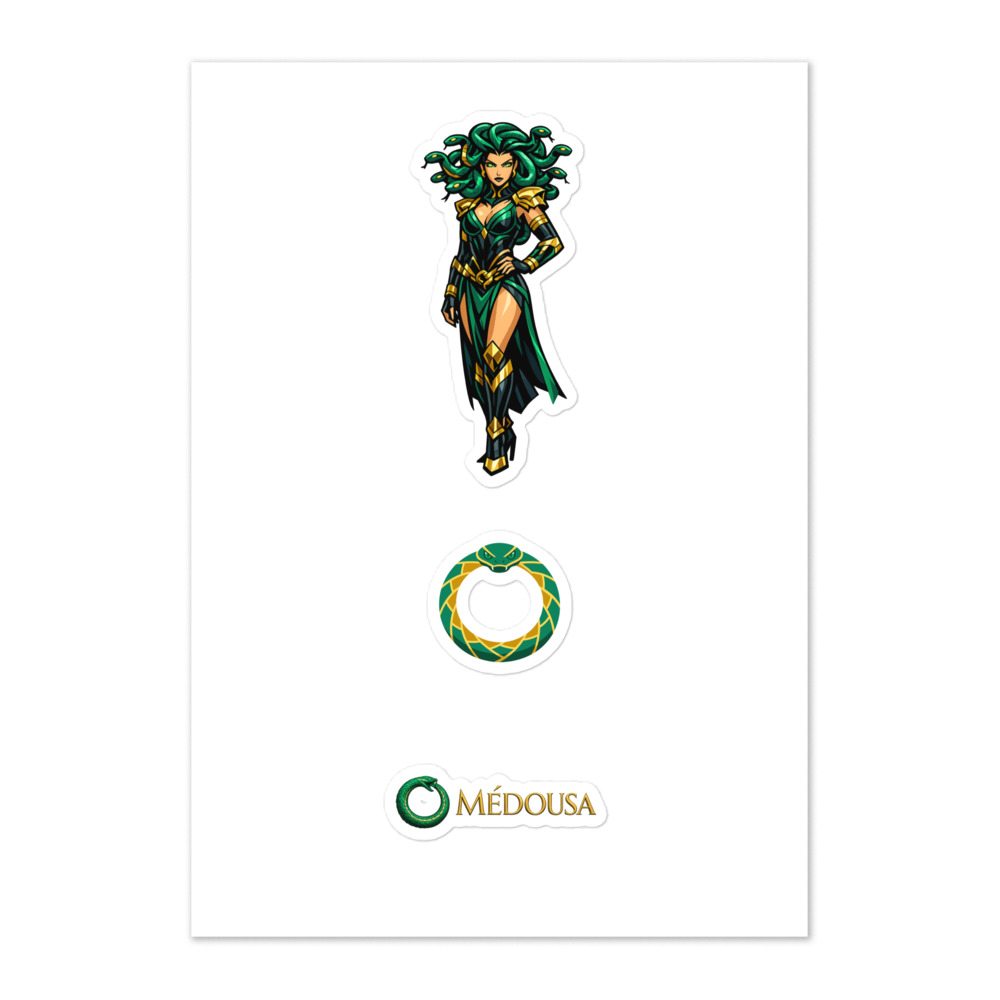 Médousa Seal Sticker Set