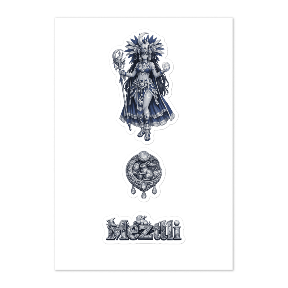 Metztli Seal Sticker Set