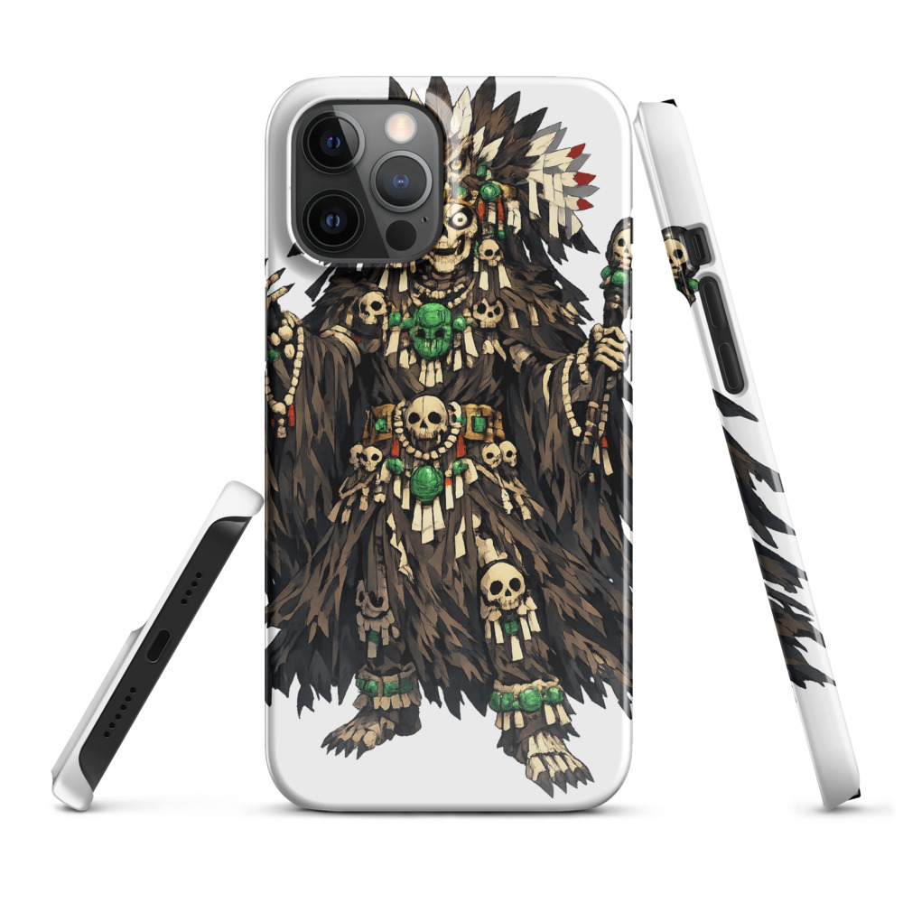 Mictlāntēcutli Mascot Phone Case