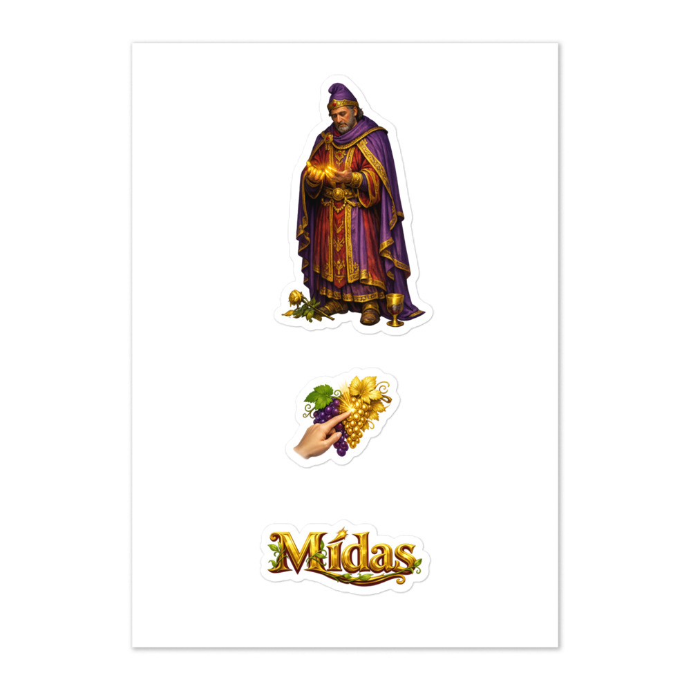 Mídas Seal Sticker Set