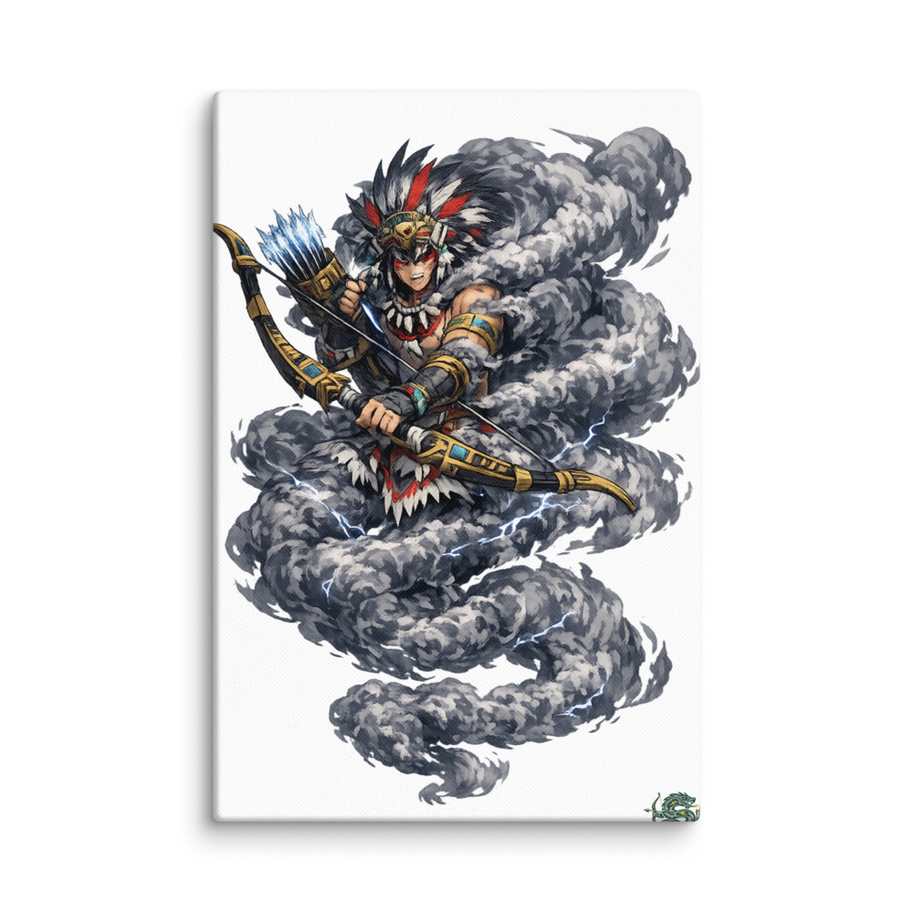 Mixcōātl Mascot Canvas