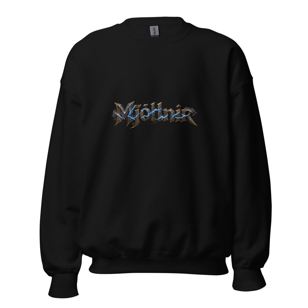 Mjǫllnir Temple Crewneck