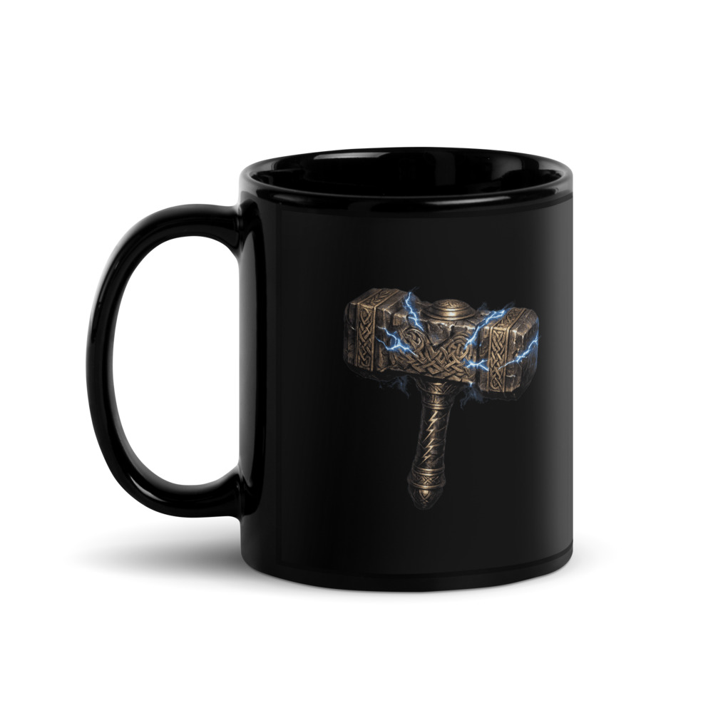 Mjǫllnir Temple Mug