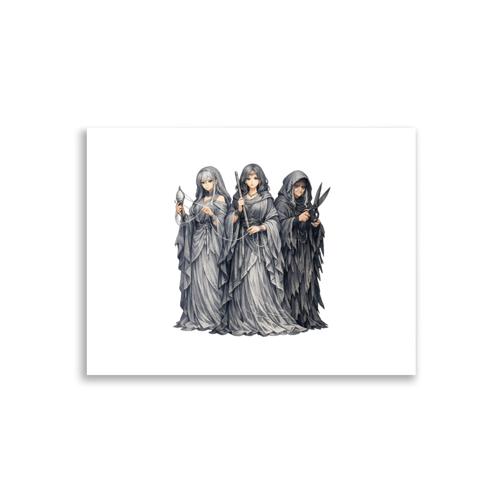 Moirai Mascot Art Print
