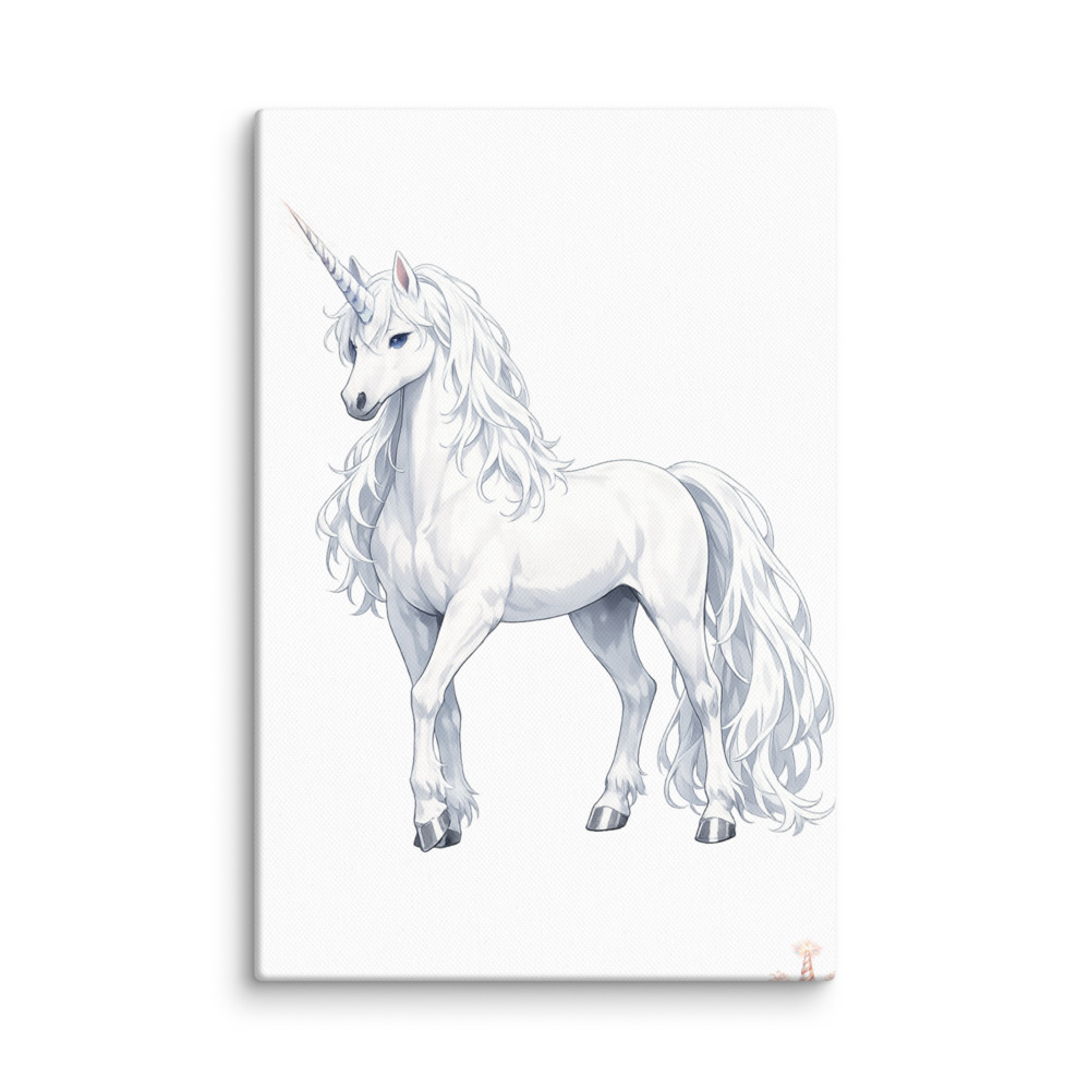 Monókerōs Mascot Canvas