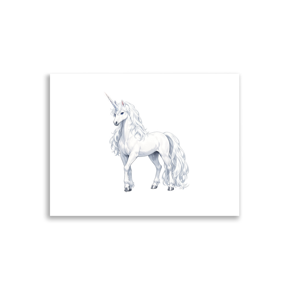 Monókerōs Mascot Art Print