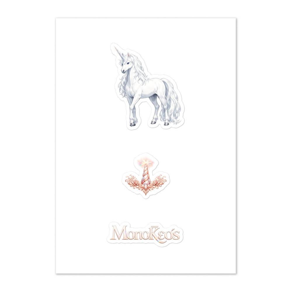 Monókerōs Seal Sticker Set