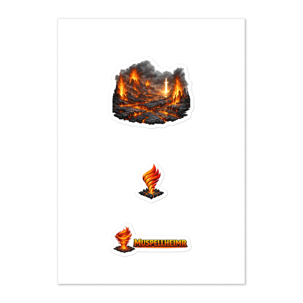 Muspellheimr Seal Sticker Set