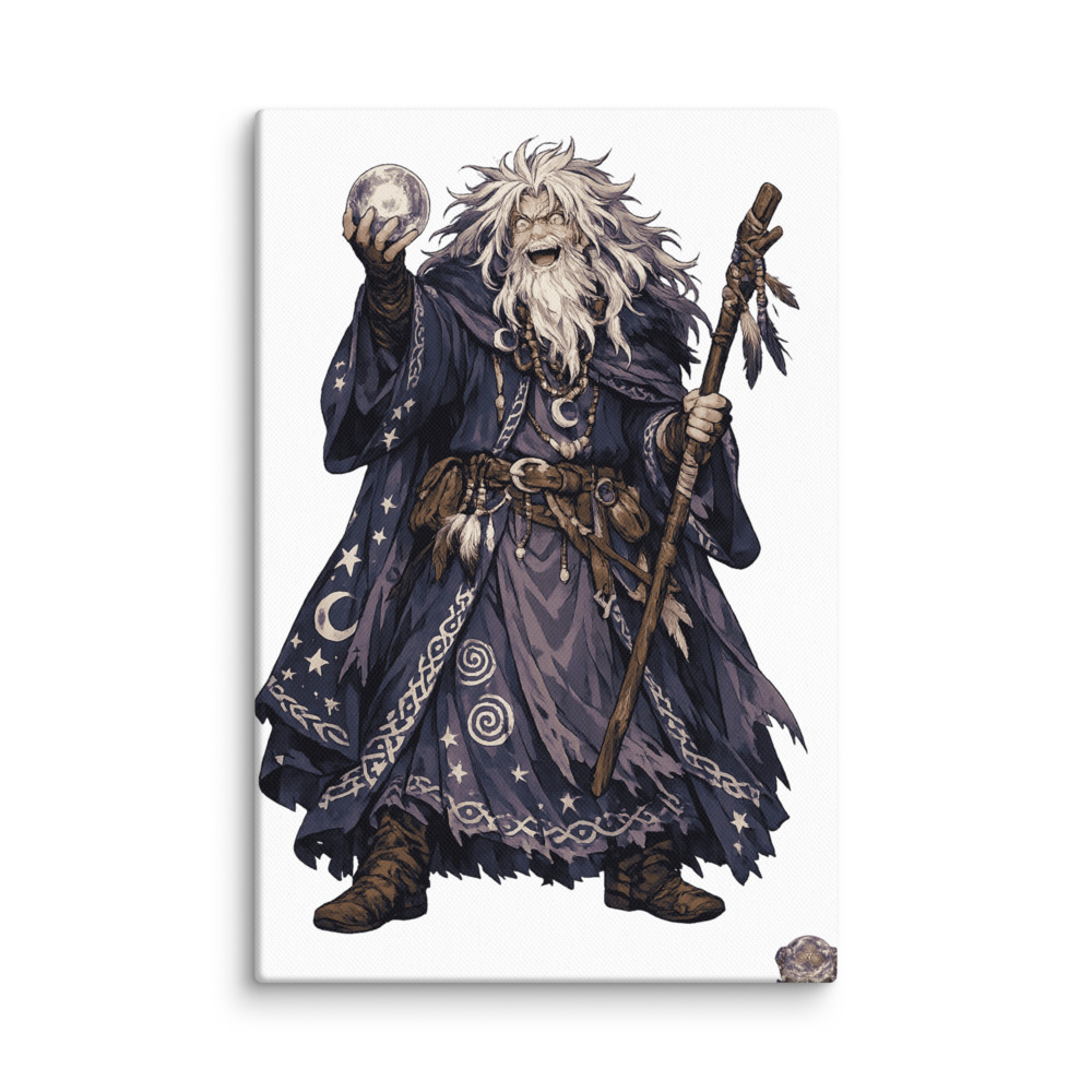 Myrddin Mascot Canvas