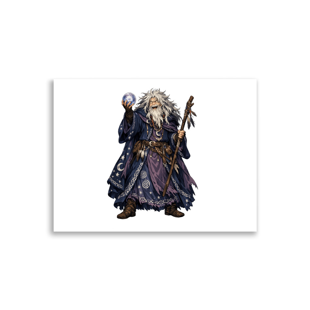 Myrddin Mascot Art Print