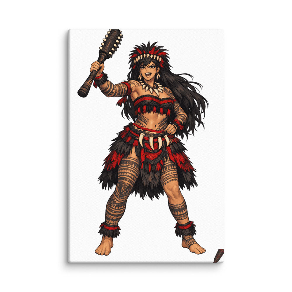 Nafanua Mascot Canvas