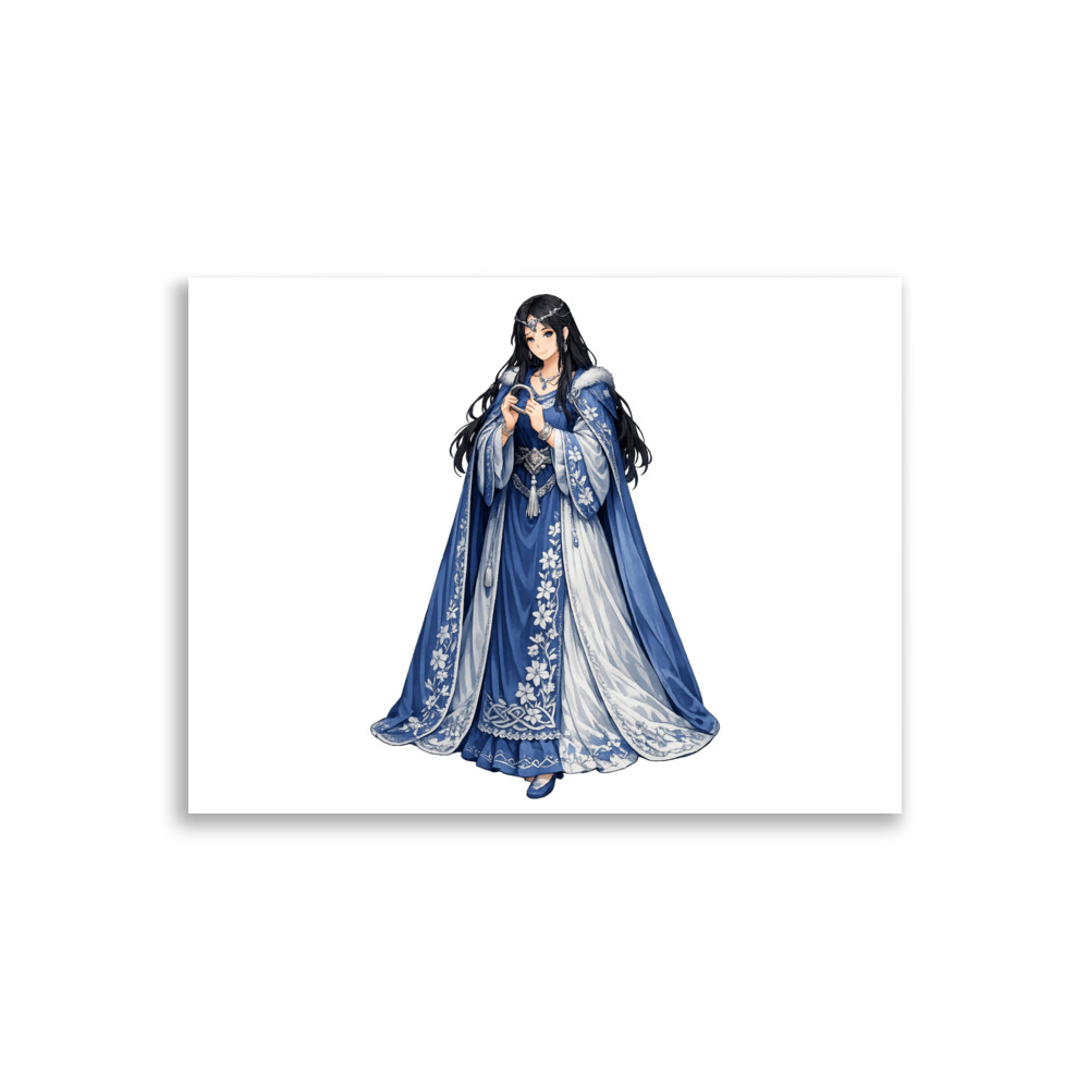 Nanna Mascot Art Print