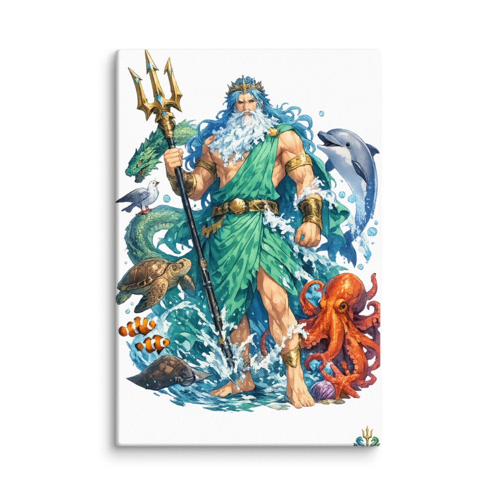Neptūnus Mascot Canvas