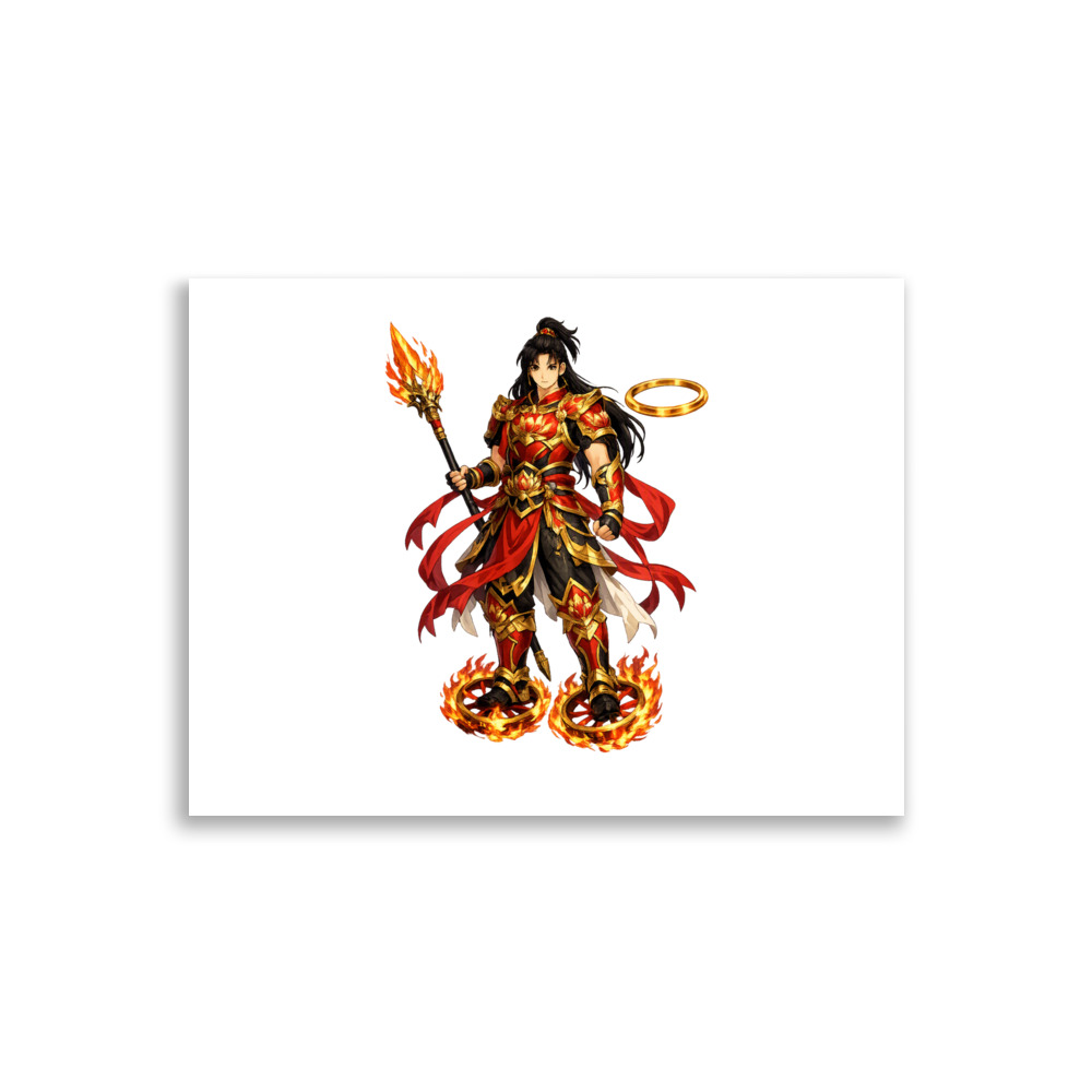 Nézhā Mascot Art Print