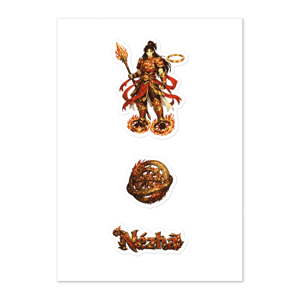Nézhā Seal Sticker Set