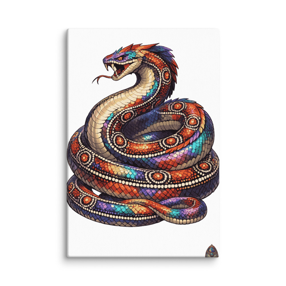 Ngalyod Mascot Canvas