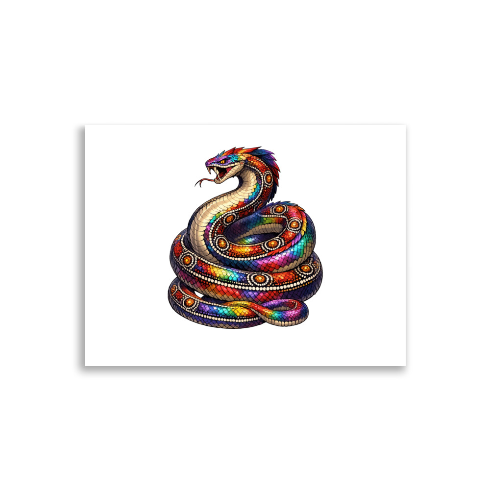 Ngalyod Mascot Art Print