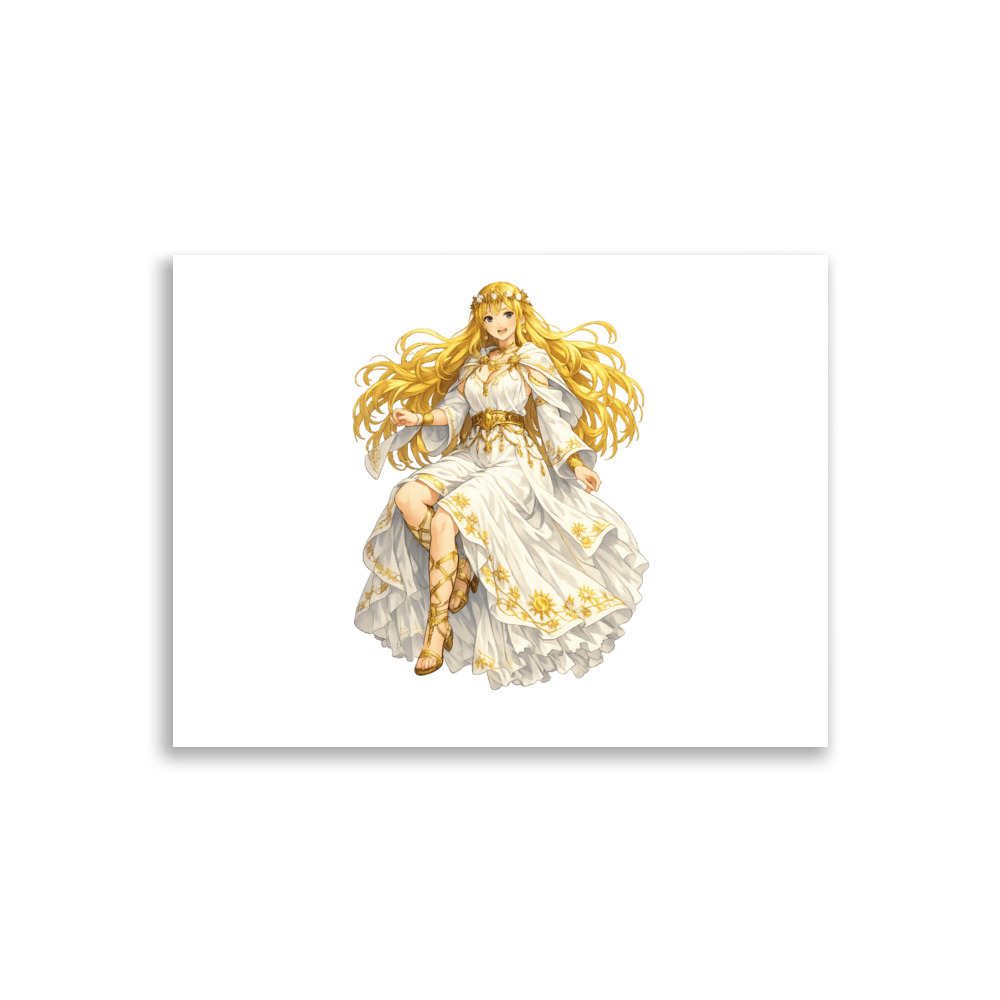 Niamh Mascot Art Print