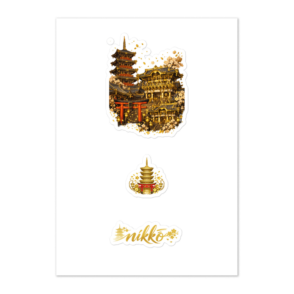 Nikkō Seal Sticker Set