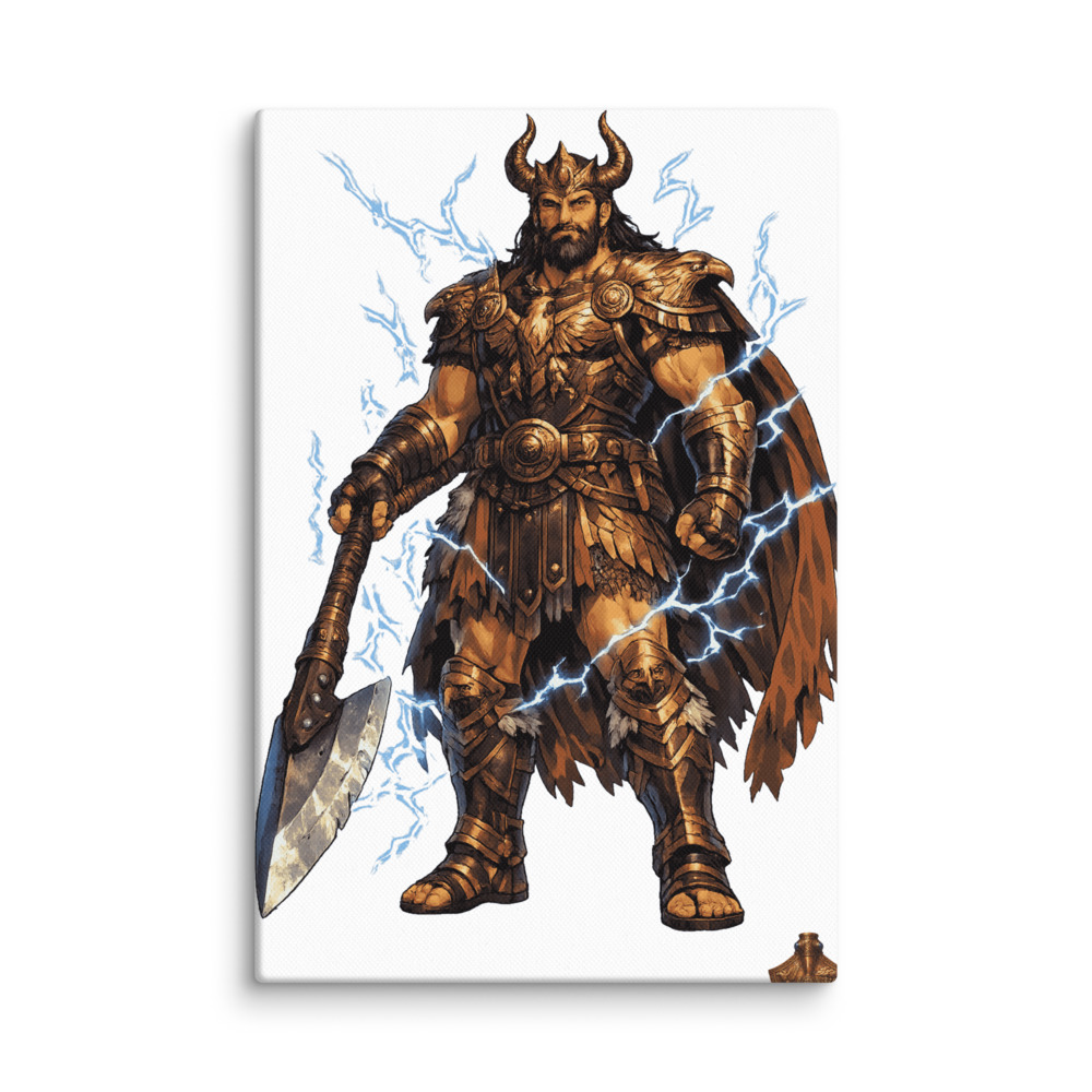 Ninurta Mascot Canvas
