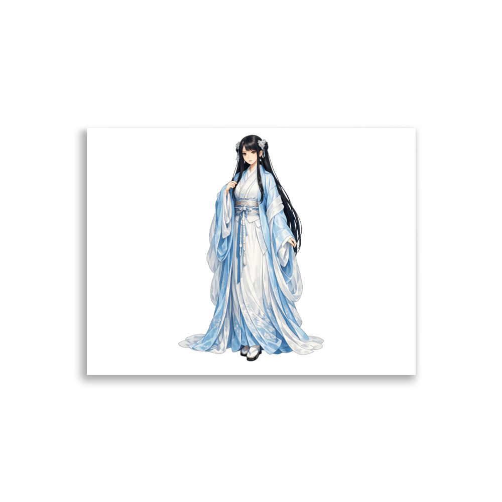 Nishinakahime Mascot Art Print