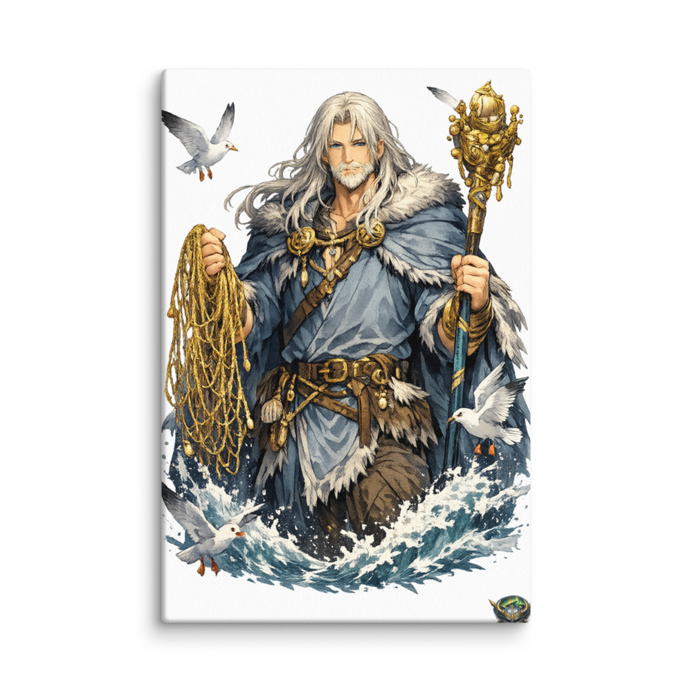 Njǫrðr Mascot Canvas