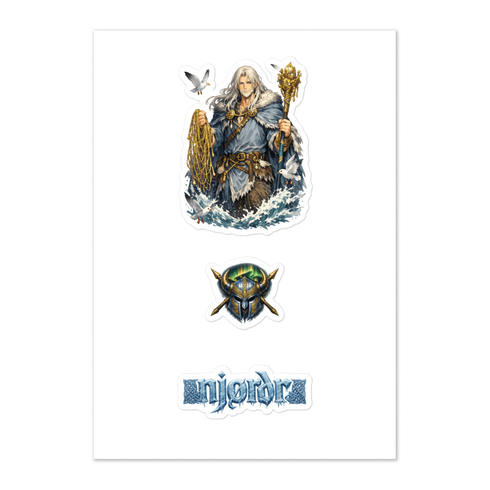Njǫrðr Seal Sticker Set