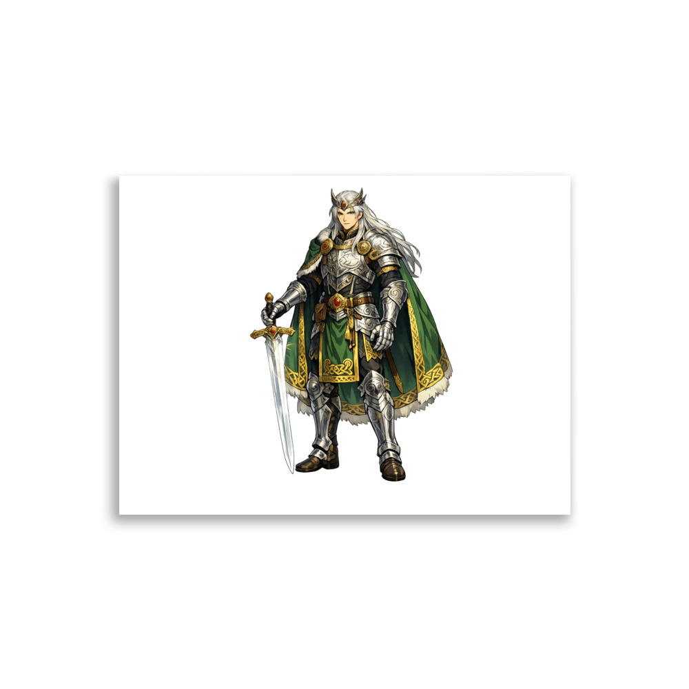 Nuada Mascot Art Print