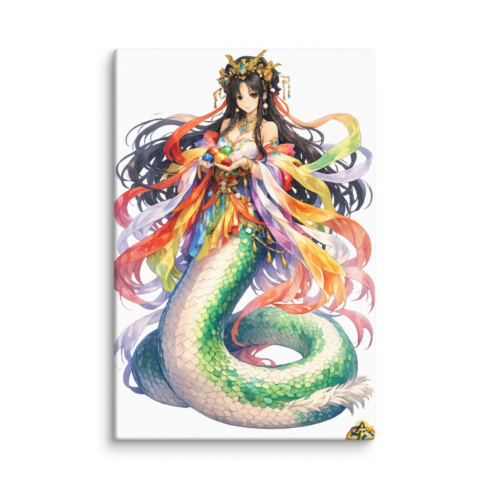 Nǚwā Mascot Canvas