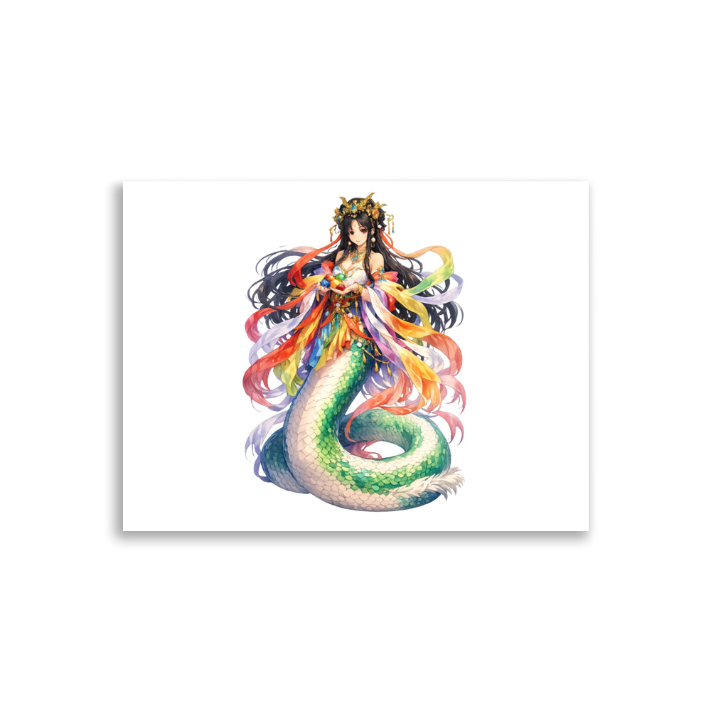 Nǚwā Mascot Art Print