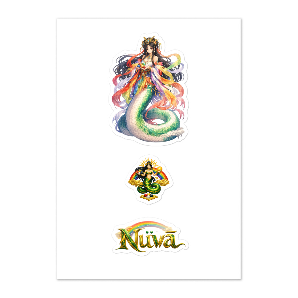 Nǚwā Seal Sticker Set