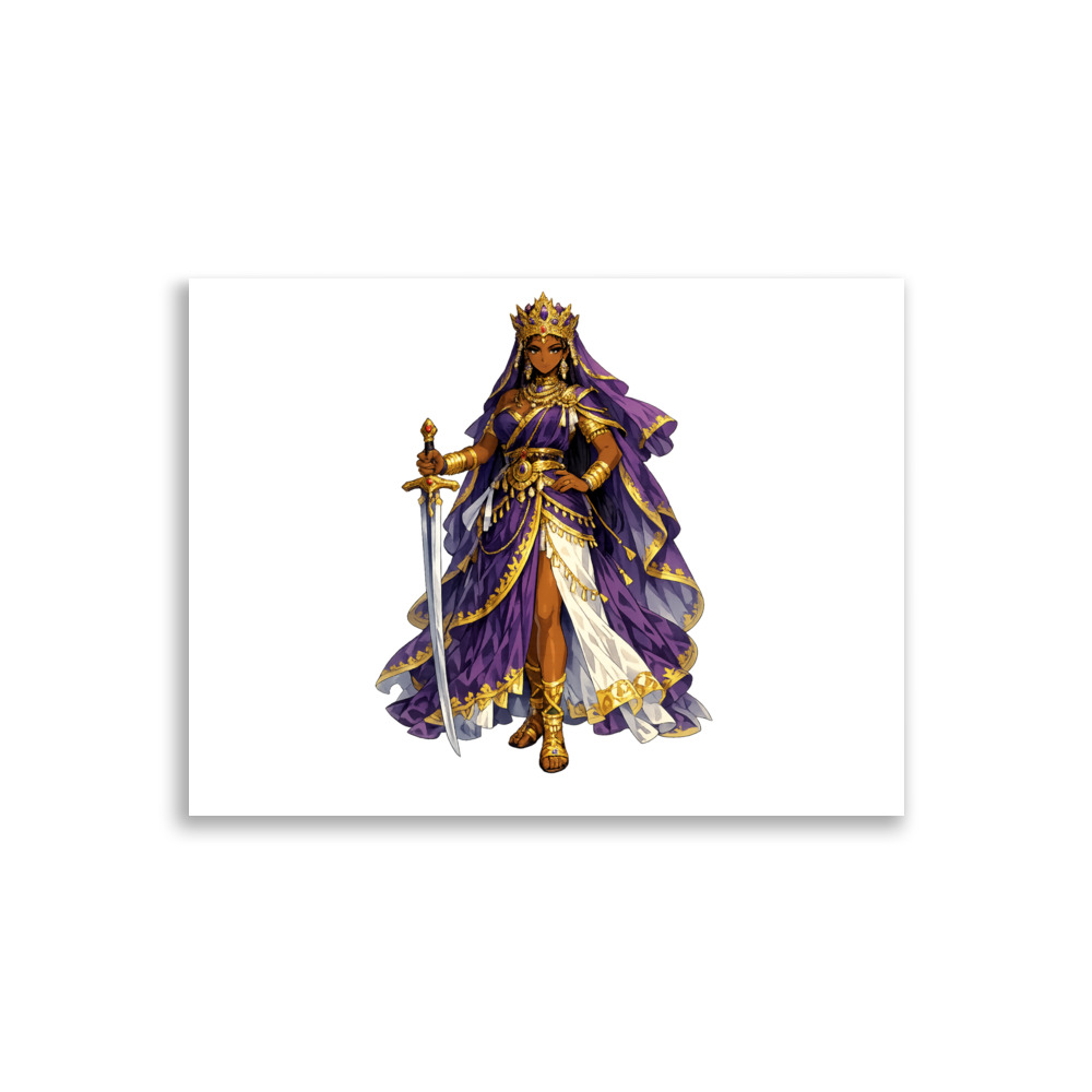 Ọbà Mascot Art Print