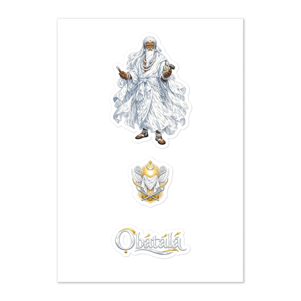 Ọbàtálá Seal Sticker Set