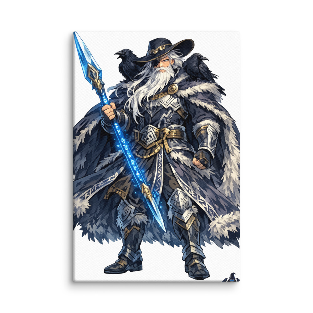 Óðinn Mascot Canvas