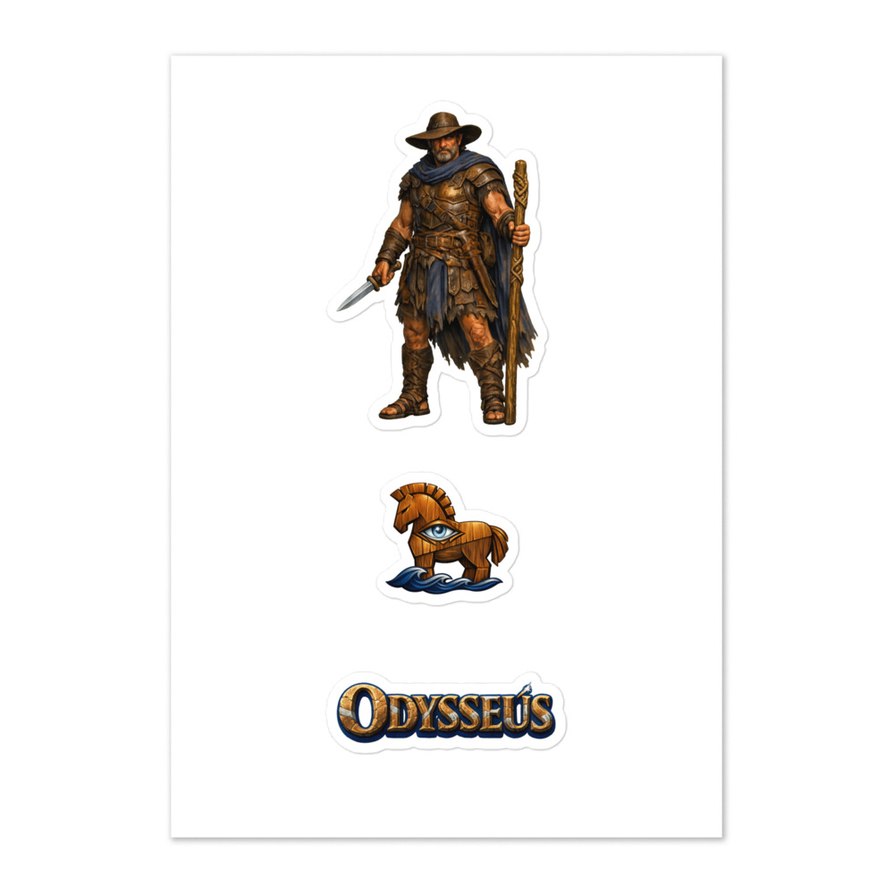 Odysseús Seal Sticker Set