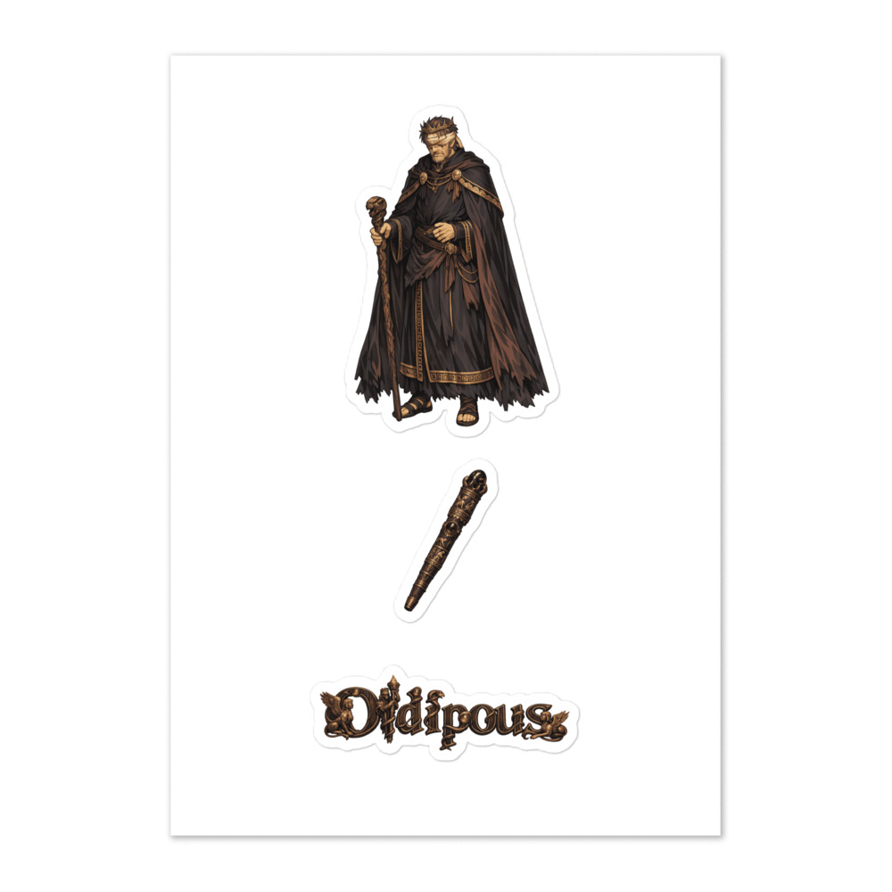 Oidípous Seal Sticker Set