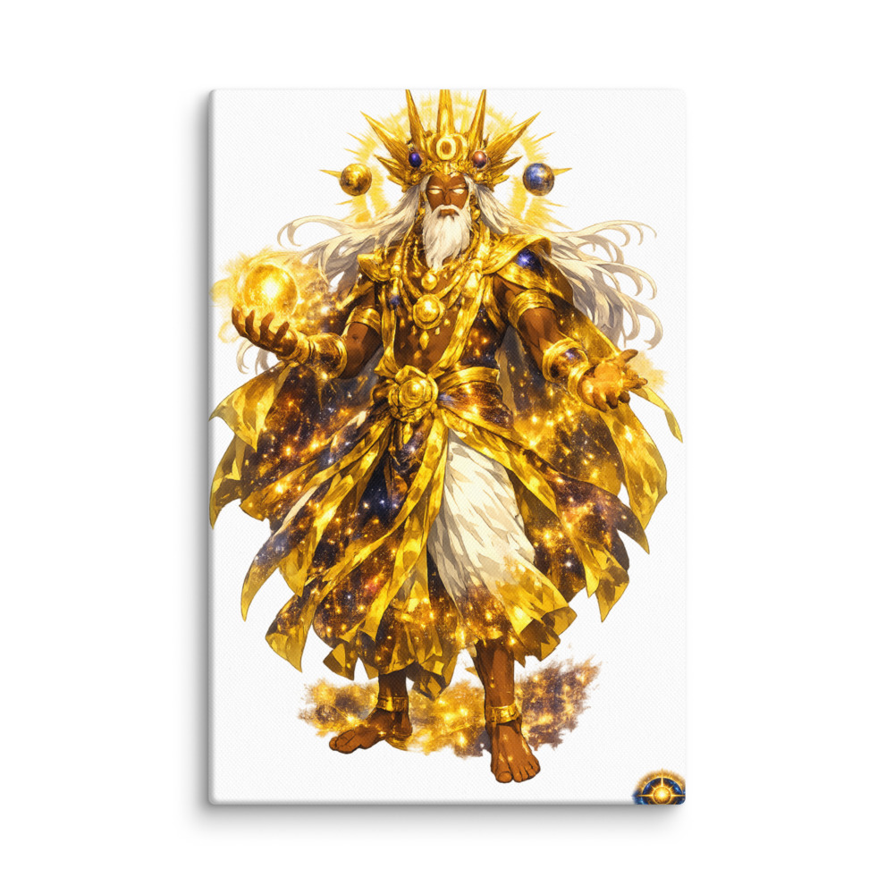 Olódùmarè Mascot Canvas