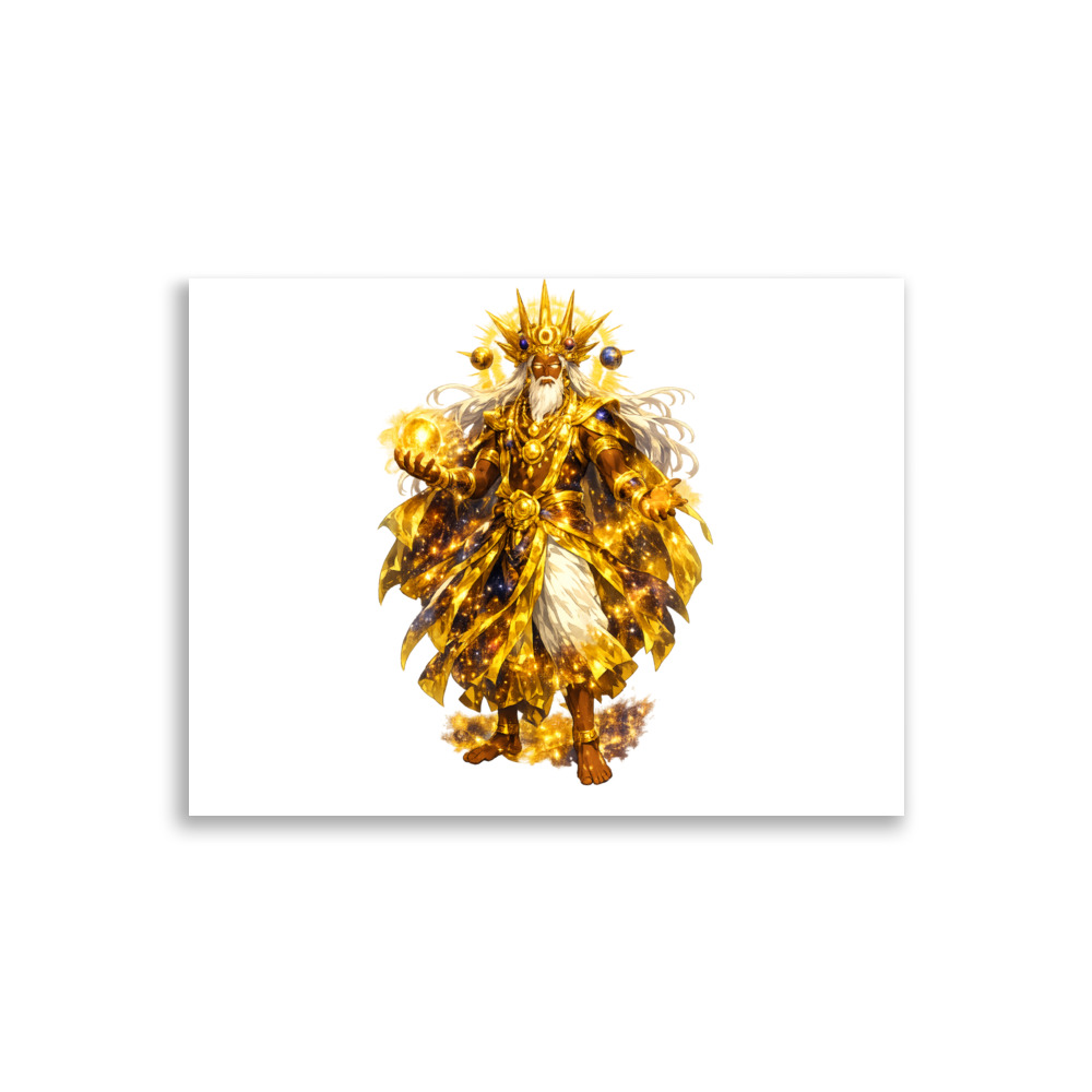 Olódùmarè Mascot Art Print