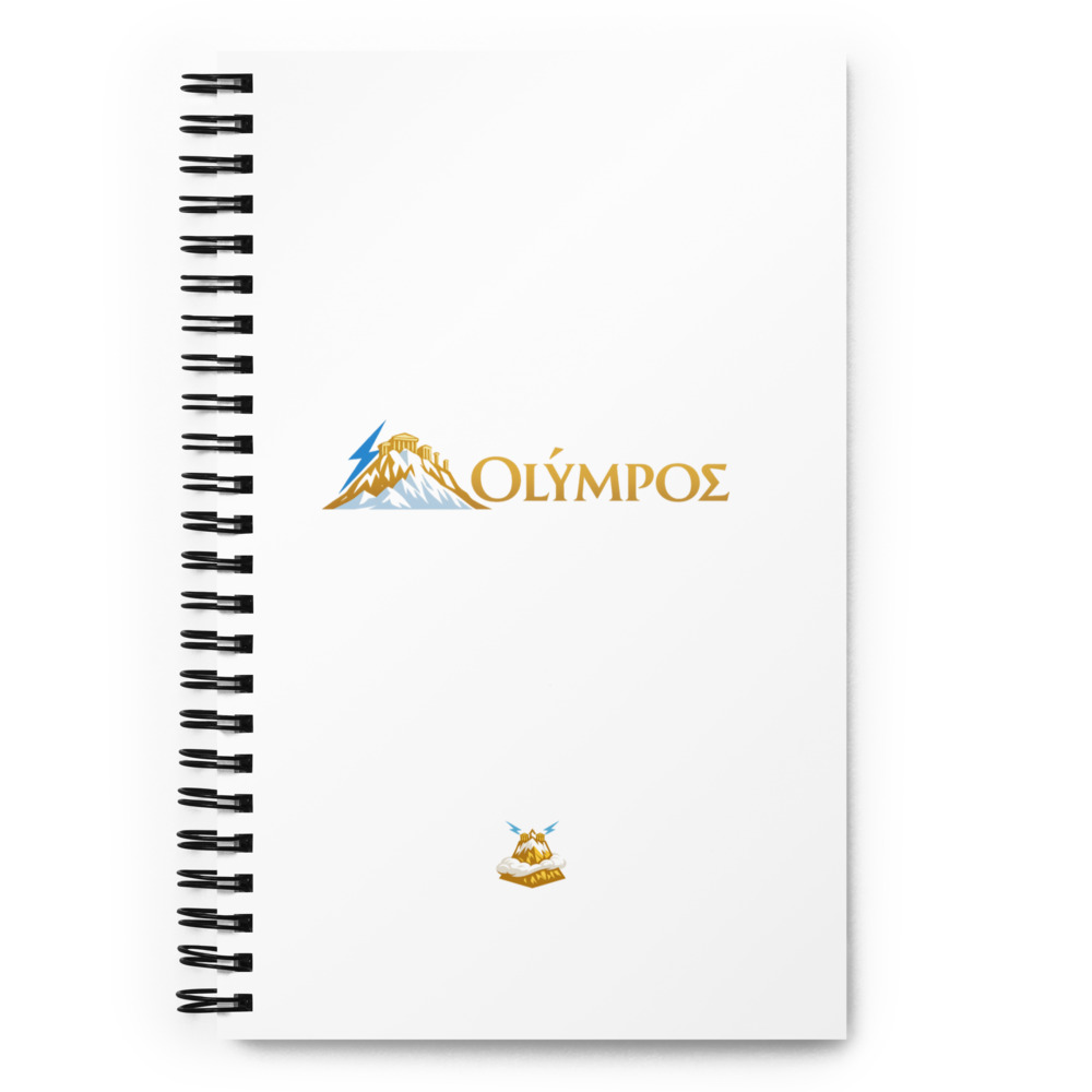 Ólympos Temple Notebook
