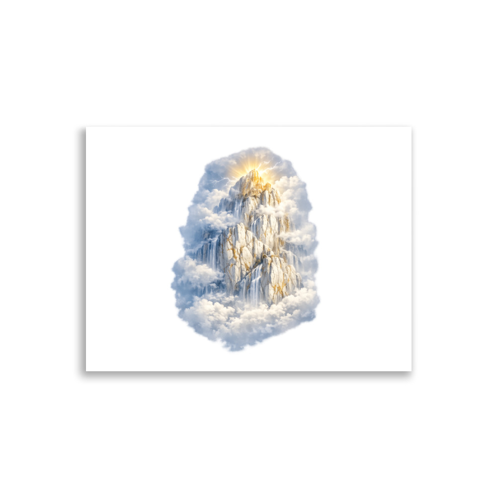 Ólympos Mascot Art Print