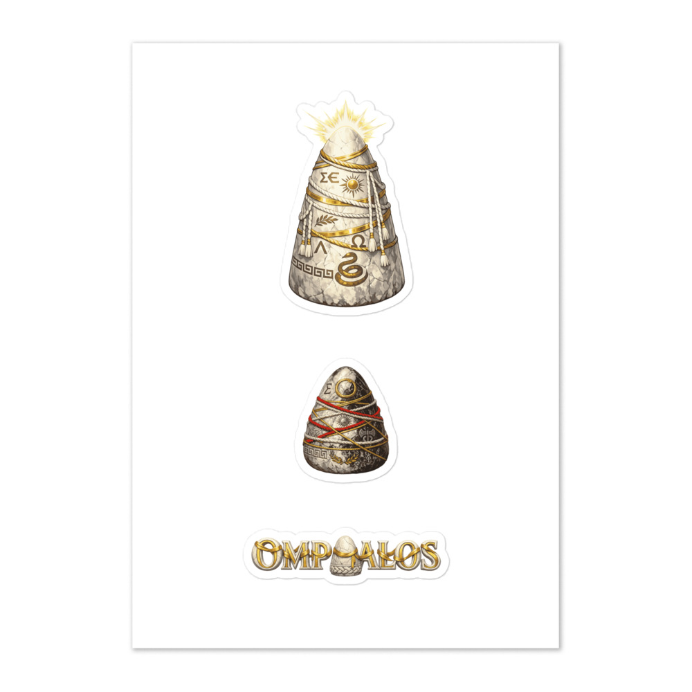 Omphalós Seal Sticker Set